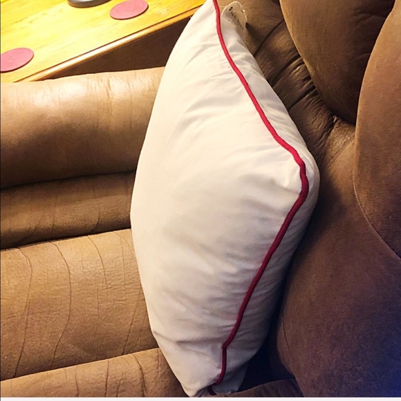 SOLD!!!  Rae Dunn Christmas Naughty Nice Pillow - Picture 4 of 7